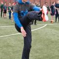 Flag Football tijdens de
