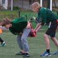 Flag Football tijdens de