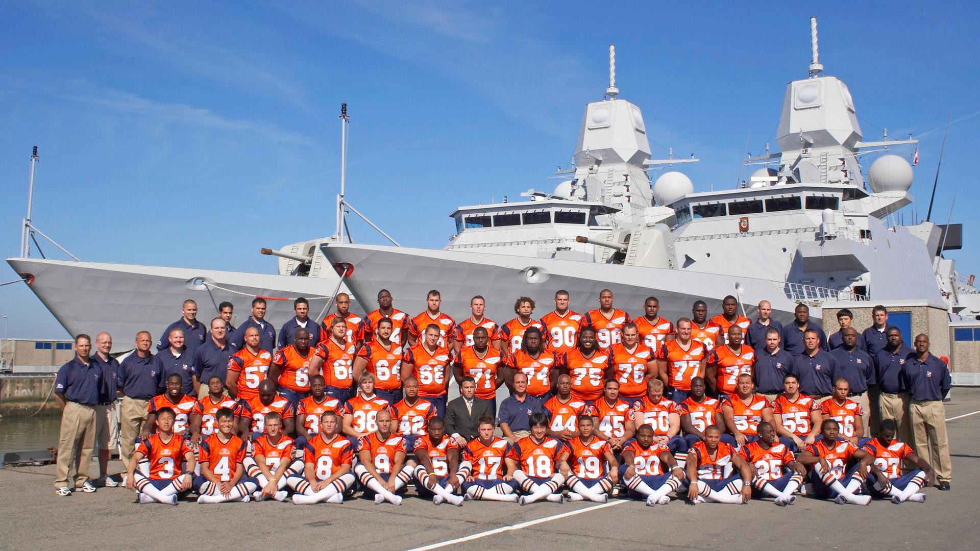 Amsterdam Admirals team foto 2007